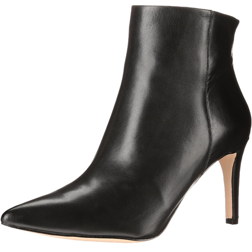 Sam Edelman Karen Ankle Bootie in Black Leather Size 8